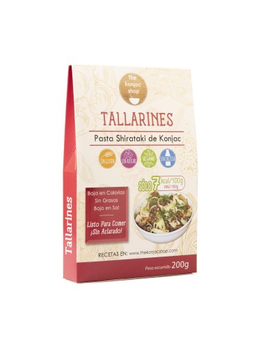 Tallarines De Konjac 200 Gramos The Konjac Shop