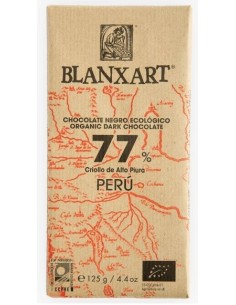 Chocolate Negro Peru 77% 125 Gr de Natursoy