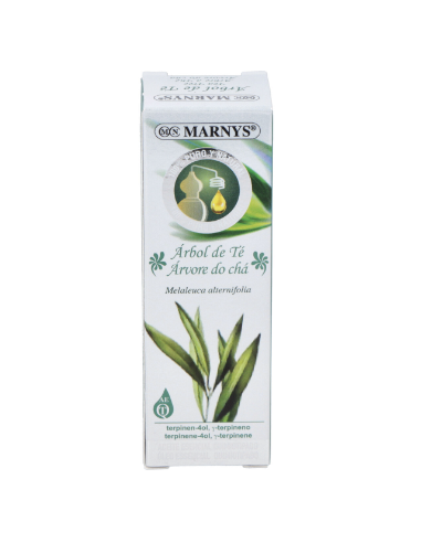 Aceite Esencial Alimentario De Arbol De Te   Estuche Con Botella - 15 Ml Marnys