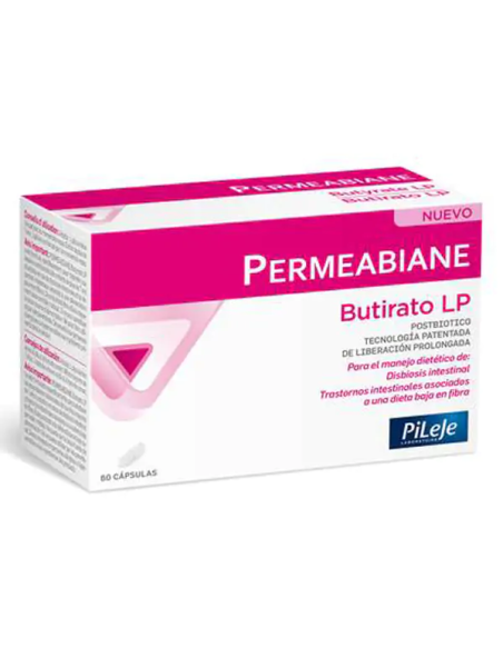 Permeabiane Butirato Lp60 Cápsulas de Pileje