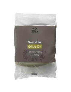 Pastilla De Jabon De Aceite De Oliva 3Ud Eco Vegan Urtekram