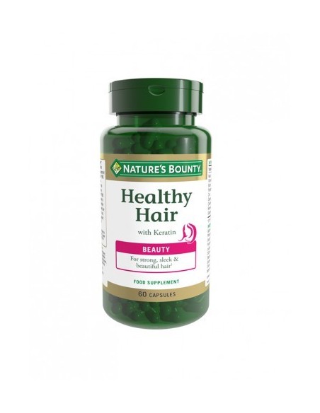Cabelo Saudável Com Queratina 60Cap. por Nature'S Bounty