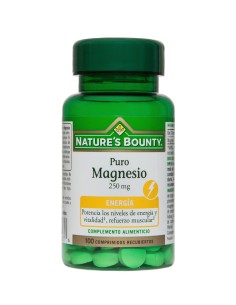 Magnesio 250Mg. 100Comp. de Nature S Bounty