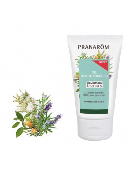 Gel Hidralcoholico Ravintsara/Arbol Del Te 500Ml de Pranarom