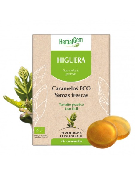 Higuera Bio 24 Caramelos de Herbalgem