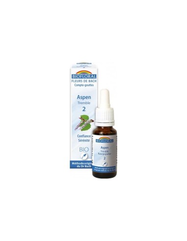 Flores De Bach 02 Aspen - Álamo Temblón Bio Demeter* - 20 Ml