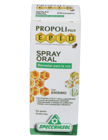 Epid Spray Oral Erisimo 15Ml. de Specchiasol