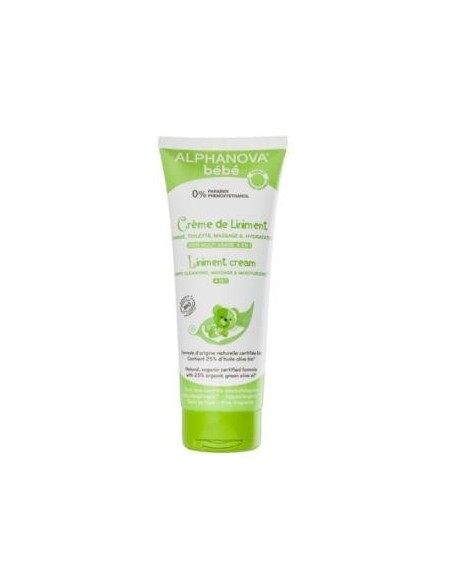 Crema De Linimento 4 En 1 Bebe 200 Mililitros Bio Alphanova
