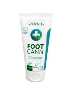 Footcann Crema Nutritiva Para Pies 75 Mililitros Bio Annabis