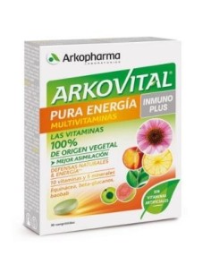Arkovital Pura Energia Inmunoplus 30 comprimidos de Arkopharma