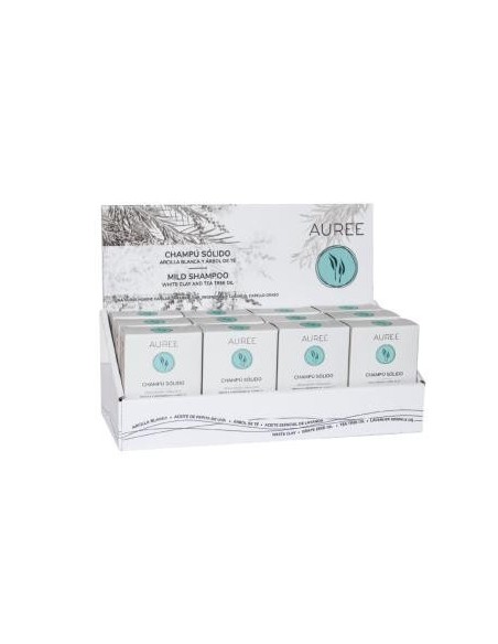 Champu Solido Expositor 12Uds. Auree