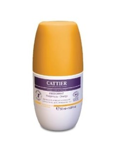 Desodorante Roll-On Frescor Citrico 24H 50Ml de Cattier