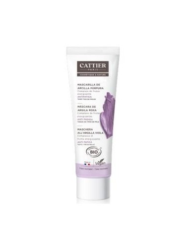 Mascarilla Arcilla Purpura (Todo Tipo Pieles) 100Ml de Cattier