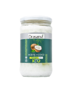 Aceite Coco Virgen Bio 500 Ml Keto Drasanvi