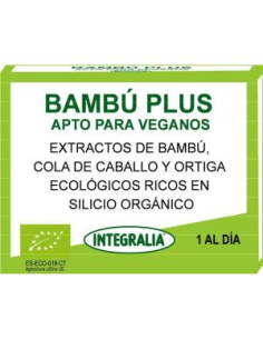Bambu Plus Eco (30 Cáp) Apto Parta Veganos de Integralia.