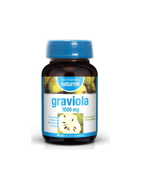 Graviola (Anona) 1000 Mg  60 Capsulas De Dietmed