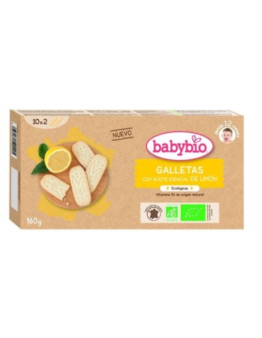Biscoitos de Crescimento de Avelã Babybio 160g