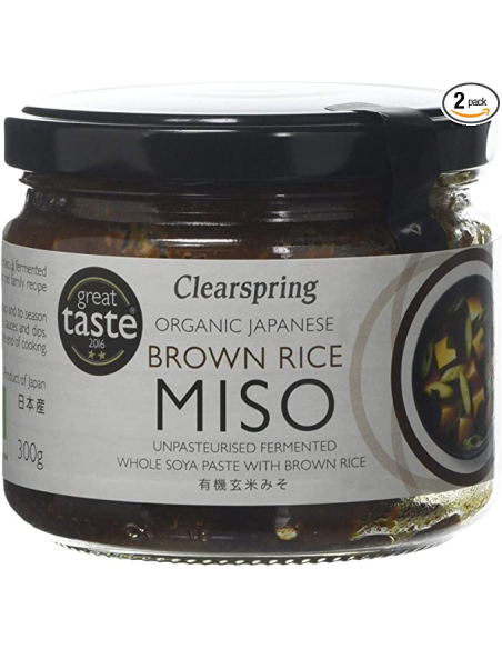 Miso Arroz Integral No Past. Bio 300 g de Clearspring
