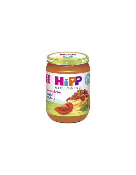 Tarrito De Spaghetti Boloñesa Bio 190 G De Hipp