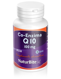 Co-Enzima Q10 100Miligramos 60 Cápsulas  Naturbite