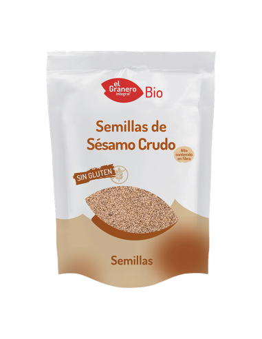 Sementes de gergelim torradas orgânicas, 200 G da El Granero Integral