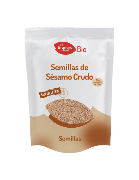 Sementes de gergelim torradas orgânicas, 200 G da El Granero Integral