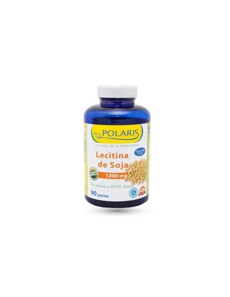 Lecitina De Soja 1200Miligramos 90 Perlas Polaris