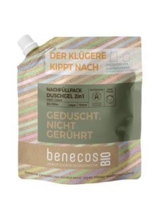 Gel De Baño 2En 1 Oliva Recarga 500 Mililitros Bio Vegano Benecos