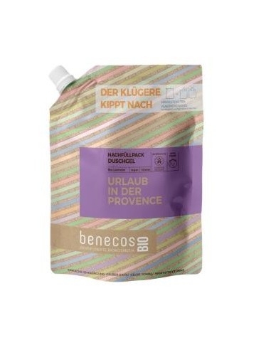 Gel De Baño Lavanda Recarga 1Lt. Bio Vegano Benecos