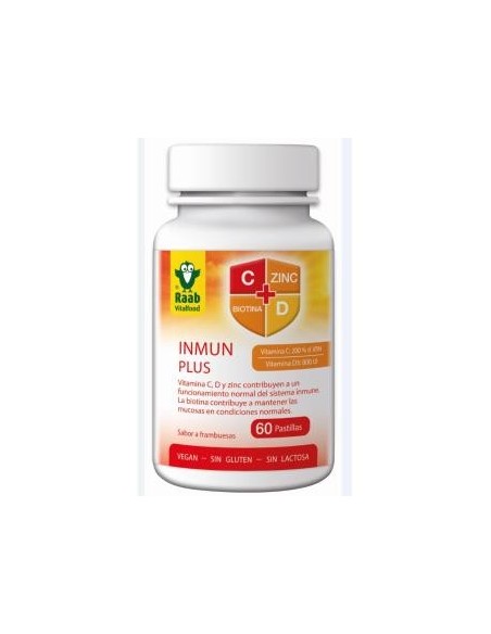 Inmun Plus 60 Cápsulas  Bio Sg Vegan Raab Vitalfood