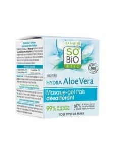 Mascarilla Gel Refrescante Facial Aloe 24H 50M Bio So´Bio Etic