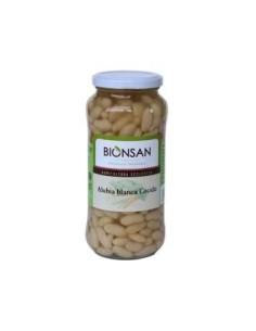 Alubias Blancas Cocidas 400 Gramos Eco Bionsan