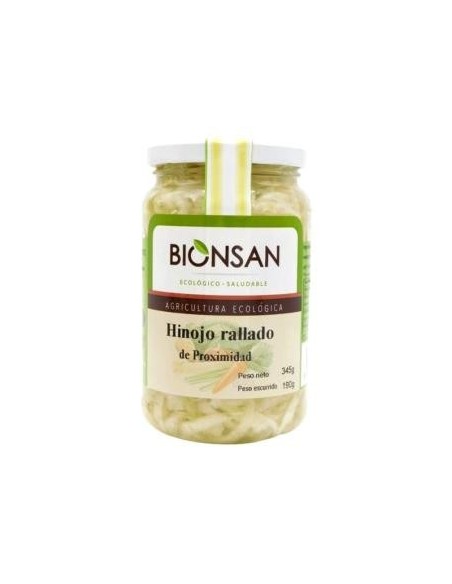 Hinojo Rallado De Proximidad 345 Gramos Eco Bionsan