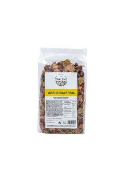 Muesli De Fruta Y Fibra 250 Gramos Int Salim