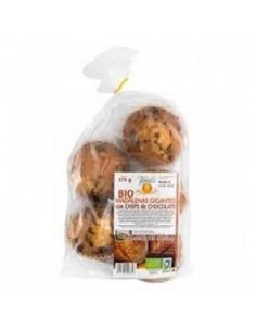 Madalenas Gigantes De Espelta Con Choco 2Kg Bio Vegetalia