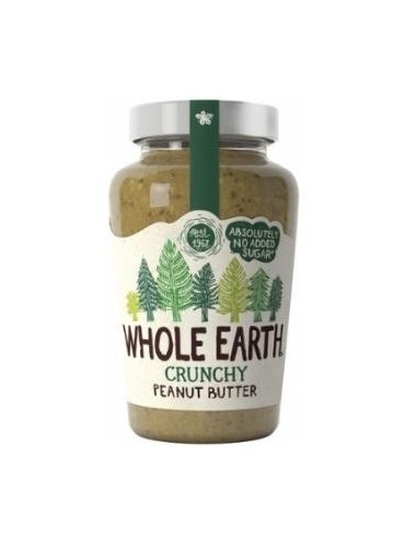 Manteiga de amendoim crocante, 454 G da Whole Earth