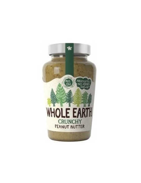 Manteiga de amendoim crocante, 454 G da Whole Earth