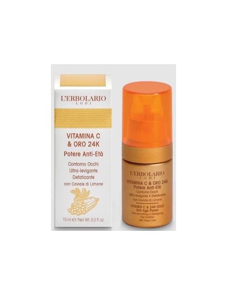 Vitamina C Oro Contorno De Ojos 15 Mililitros L´Erbolario