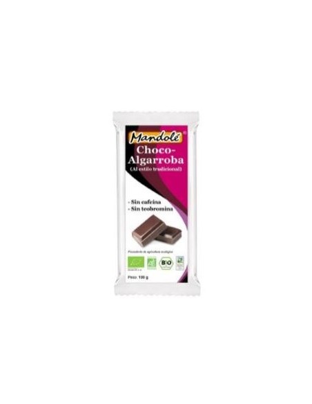 Chocolate De Algarroba 100 Gramos Bio Mandole