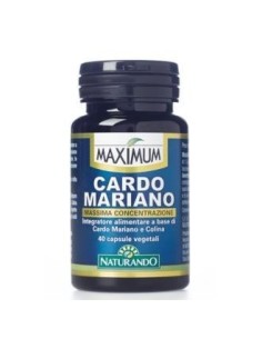 Maximum Cardo Mariano 40 Cápsulas  Naturando