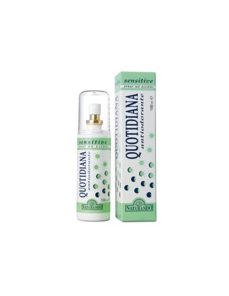 Quotidiana Antiodorante Sensitive 100 Mililitros Naturando