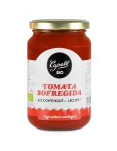 Tomate Sofrito Casero Licopeno 350 Gramos Eco Capell
