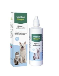 Optican Limpiador Ojos Perros Y Gatos 125 Mililitros Stangest Vet