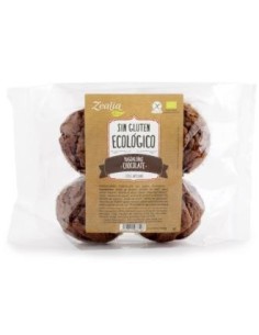 Madalenas De Chocolate 4Uds 140 Gramos Bio Sg Zealia