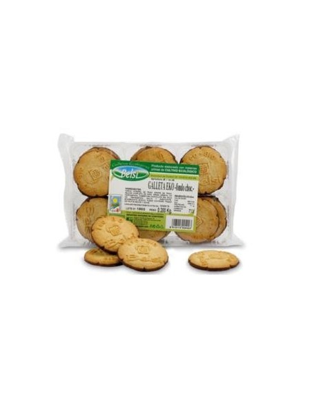 Galletas Eko Con Fondo De Chocolate 200G Bio Vegan Belsi