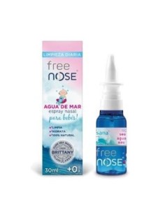 Free Nose Agua De Mar Isotonic +0 Spray Nasal 30 Ml Ysana