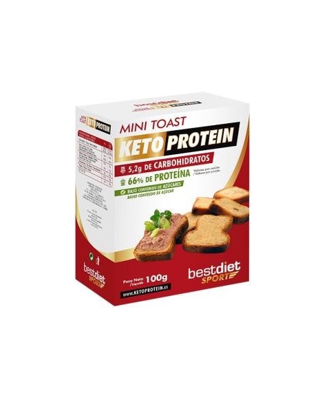 Mini Toast Tostadas 100Gr. de Keto Protein