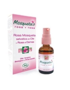 Aceite De Rosa Mosqueta+Rosa Damascena 30 Mililitros Bio Mosqueta´S