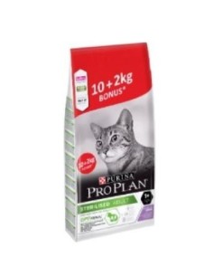 Pro Plan Feline Gato Esterilizado Pavo 10 Kilos + 2Kg Purina Vet