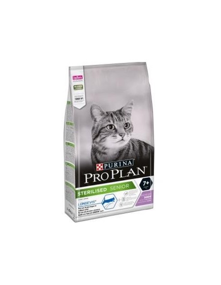Pro Plan Feline Adult Sterilised +7 Pavo 1,5 Kilos Purina Vet